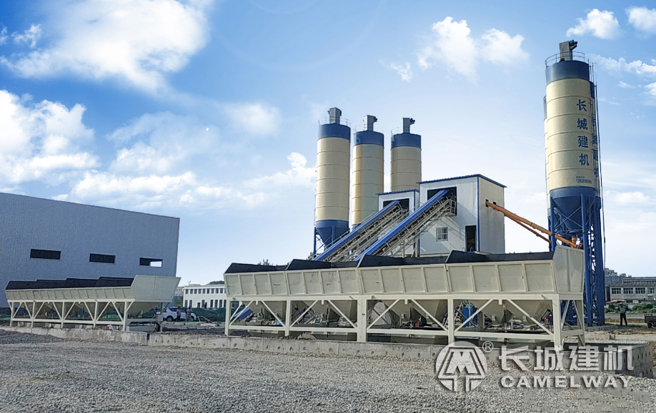 長(zhǎng)城hzs60\hzs90攪拌站為污水處理