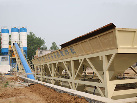 1000型混凝土攪拌站