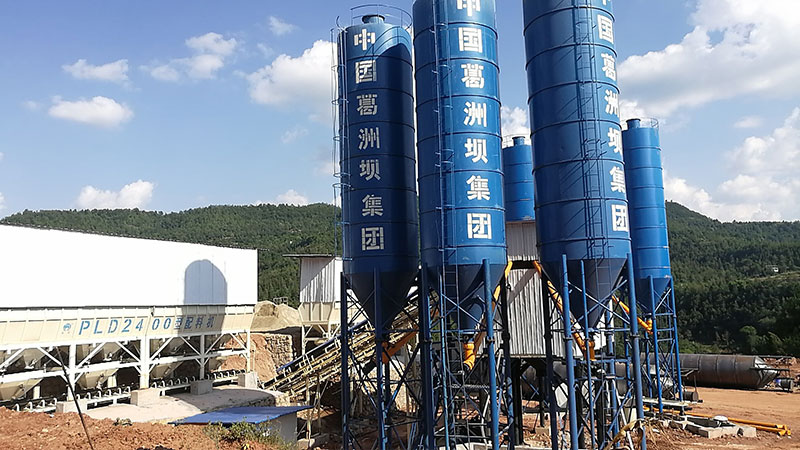 葛洲壩集團雙HZS90混凝土攪拌站
