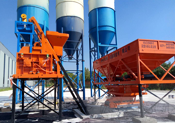 長城0.75方混凝土攪拌站