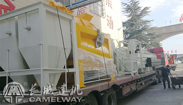 長(zhǎng)城攪拌站發(fā)貨中