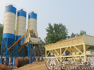 長(zhǎng)城攪拌站js1000機(jī)械圖片