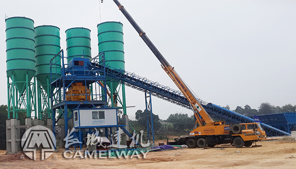 180商混攪拌站攪拌主機作用及功能