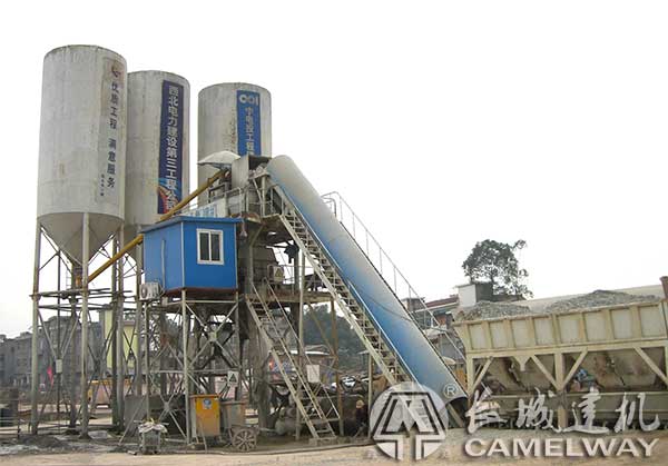 hzs90商混攪拌站