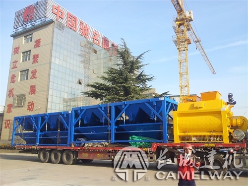 一小時拌合60方混凝土的HZS60型商砼攪拌站