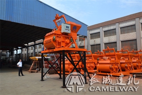 滎陽長城JS強制式攪拌機一年節(jié)省30000度電