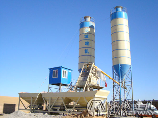 年產(chǎn)十萬方混凝土的攪拌設(shè)備