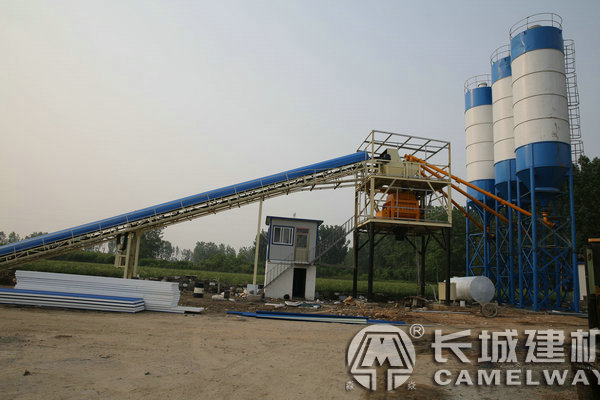 每小時生產(chǎn)五十立方的攪拌站