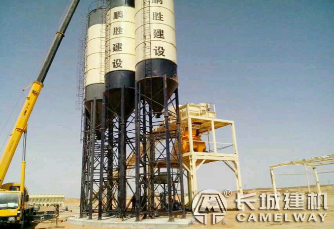 商混攪拌站生產(chǎn)線3方機(jī)