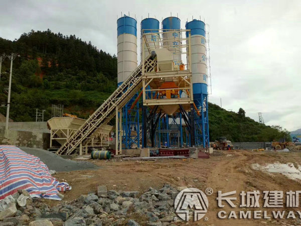 HZS120混凝土攪拌站