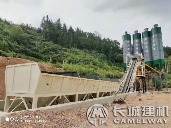商用混凝土攪拌站生產設備用途