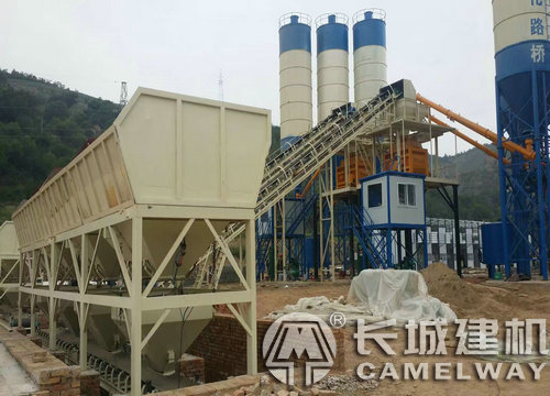 縣城投資建小型混凝土攪拌站