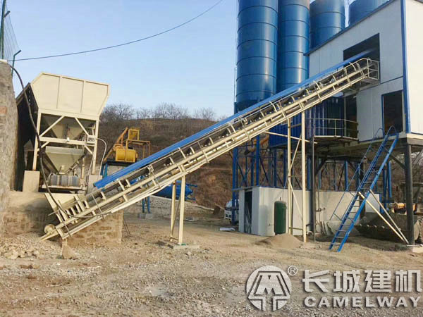 每小時120m3的混凝土攪拌站