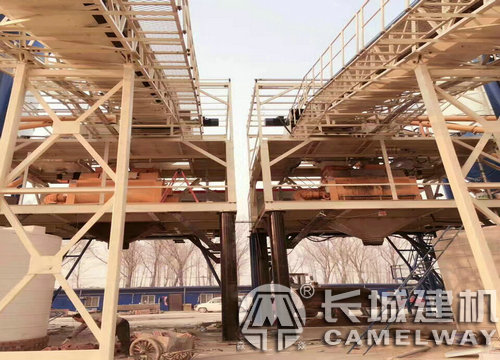 連體混凝土攪拌機(jī)