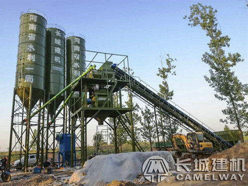 HZS90混凝土攪拌機械設(shè)備