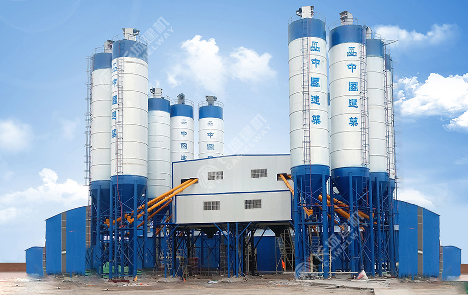 中國建筑高鐵雙150型攪拌站