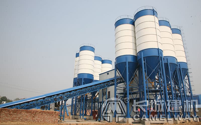 高鐵攪拌站水泥倉的標配