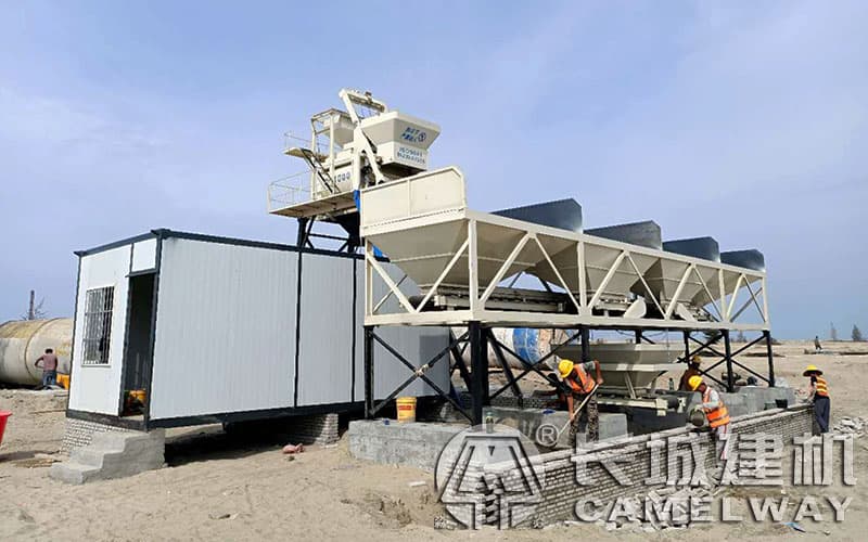 全自動50型混凝土攪拌站