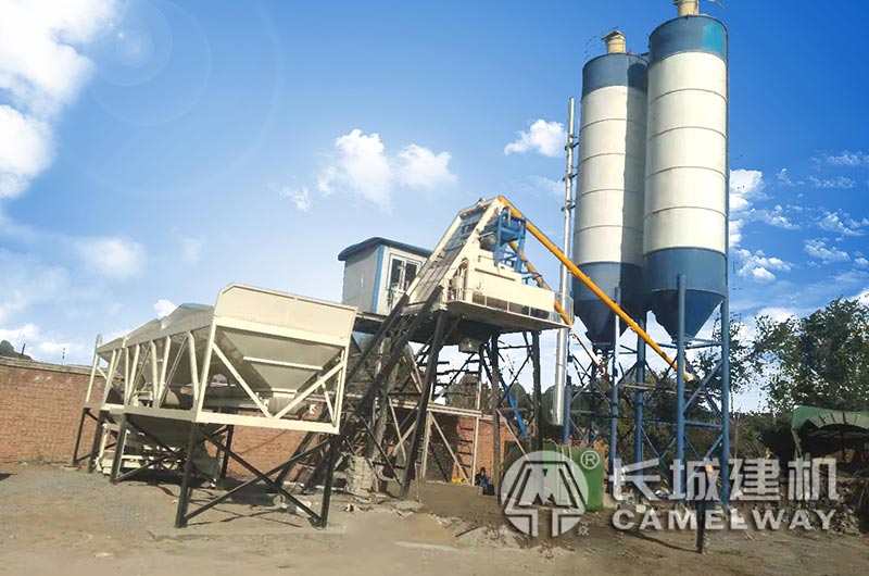 750水泥攪拌機(jī)現(xiàn)場