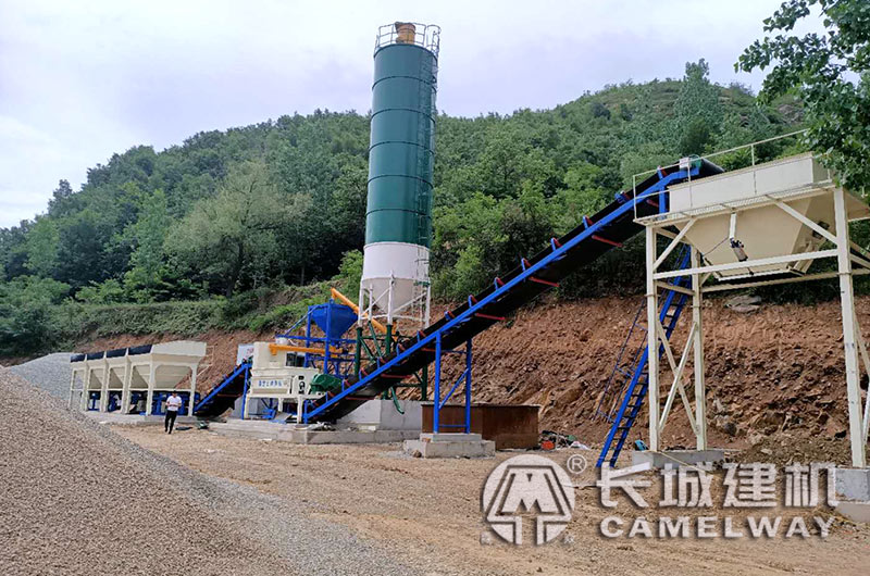 750水泥攪拌機(jī)現(xiàn)場