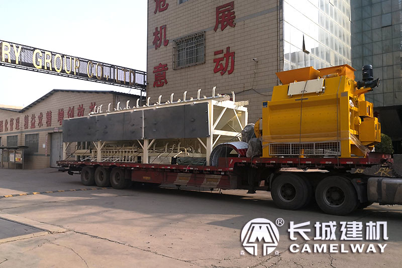 長城建機攪拌設備發(fā)貨中