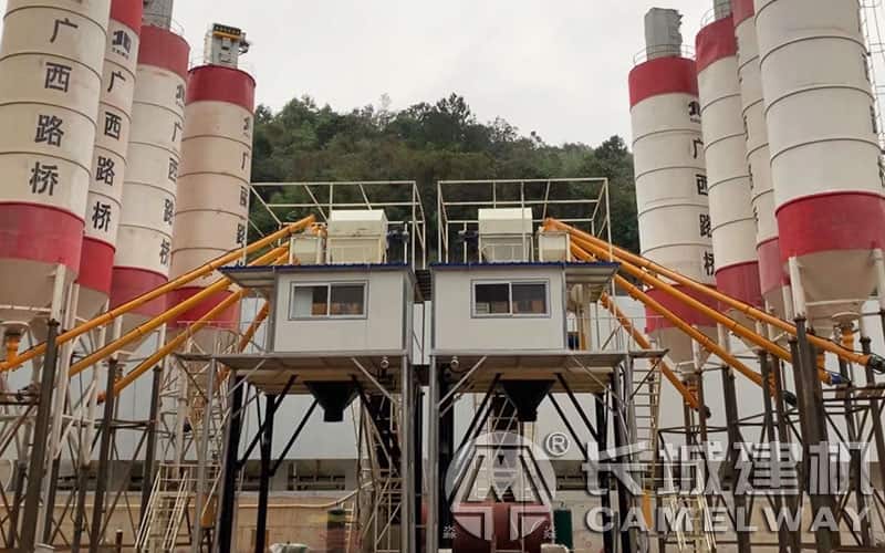 90型混凝土攪拌站配置