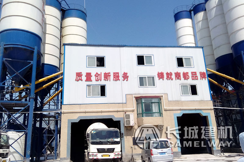 3方攪拌站設備現(xiàn)場