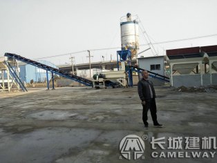 浙江紹興修路用wbz600水穩(wěn)拌合站