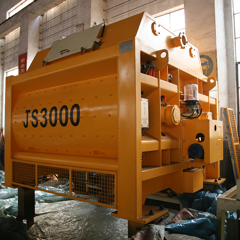 雙臥軸強制式混凝土攪拌機圖片