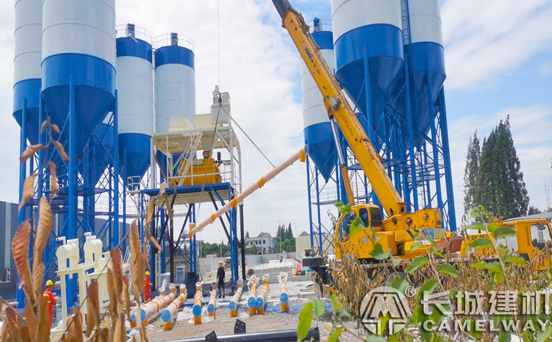 浙江雙270攪拌站安裝
