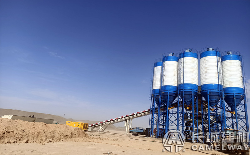 長城建機(jī)240商砼站現(xiàn)場案例