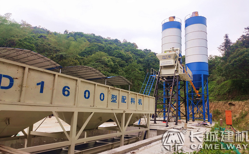 提升料斗式攪拌站