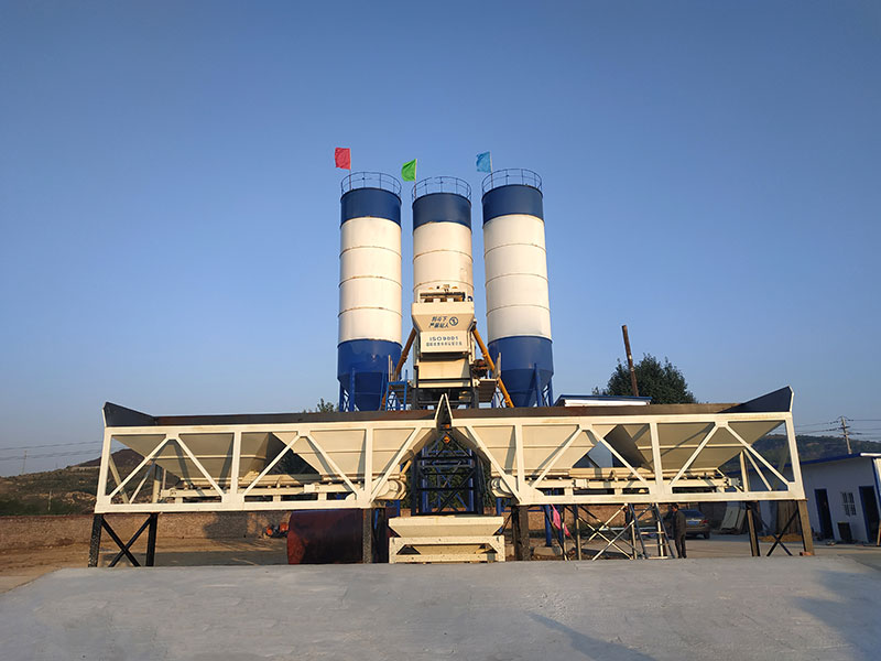 75型混凝土攪拌站設(shè)備的優(yōu)勢